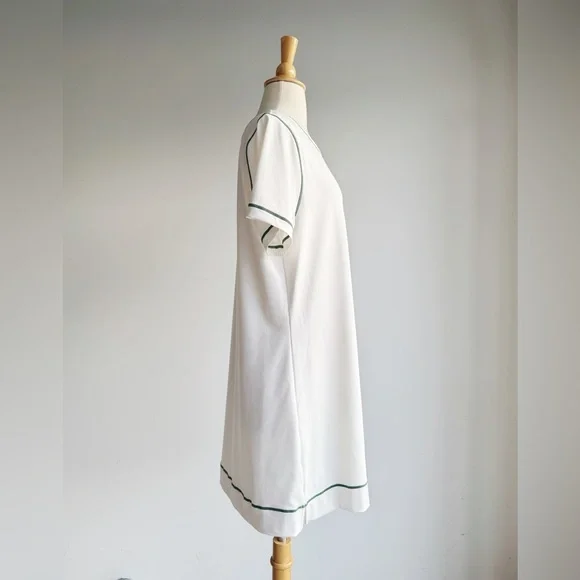 TUCKERNUCK White and Green Sport Dress XL - Picture 6 of 8